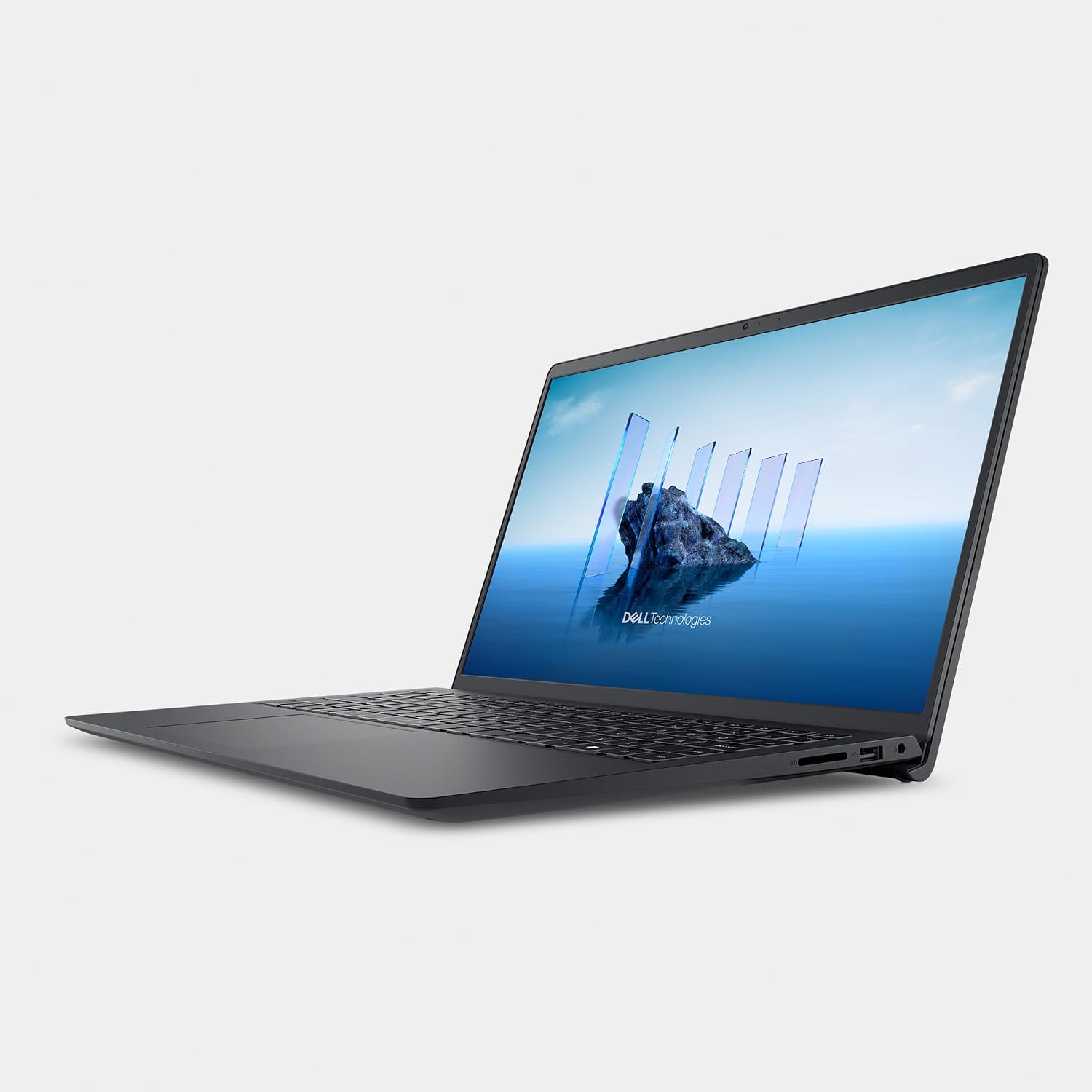 Dell 15 Laptop DC15250-15.6-inch FHD 120Hz Display, Intel Core 3 Processor 100U, 8GB DDR4 RAM, 512GB SSD, Intel UHD Graphics, Windows 11 Home, Onsite Service - Carbon Black