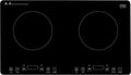 OMEO Portable Double Induction Cooktop 2 Burner Electric Cooktop, Touch Control 110V Induction Cooker with Safety Lock, Pause, Auto Shutoff Timer Setting, 9 Heating Level and Overheating Protection