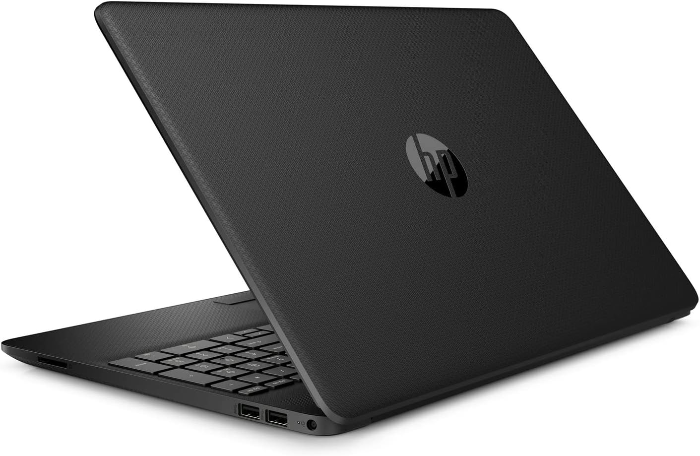 HP 15 Laptop, 15.6' HD Screen, Intel Pentium N5030 Processor, 16GB DDR4 RAM, 1TB SSD, HDMI, Media Card Reader, RJ45, Wi-Fi, Windows 11 Home, Black