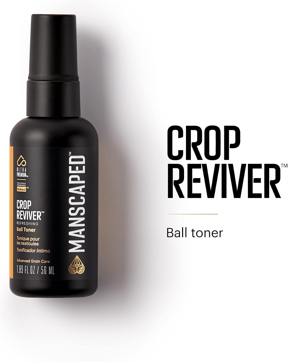 MANSCAPED® Perfect Package 4.0 Kit Contains: The Lawn Mower® 4.0 Electric Trimmer, Ball Deodorant, Body Wash, Performance Spray-on-Body Toner, Four Piece Luxury Nail Kit, Toiletry Bag, 3 Shaving Mats