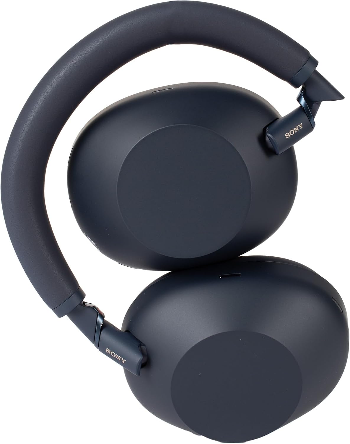Sony WH-1000XM6 Wireless Noise Canceling Headphones (Blue) Foldable Over-Ear Bluetooth Headset | Hi-Res Audio, 30-Hour Battery, LDAC, Multipoint with USB Wall Adapter and Microfiber Cleaning Cloth
