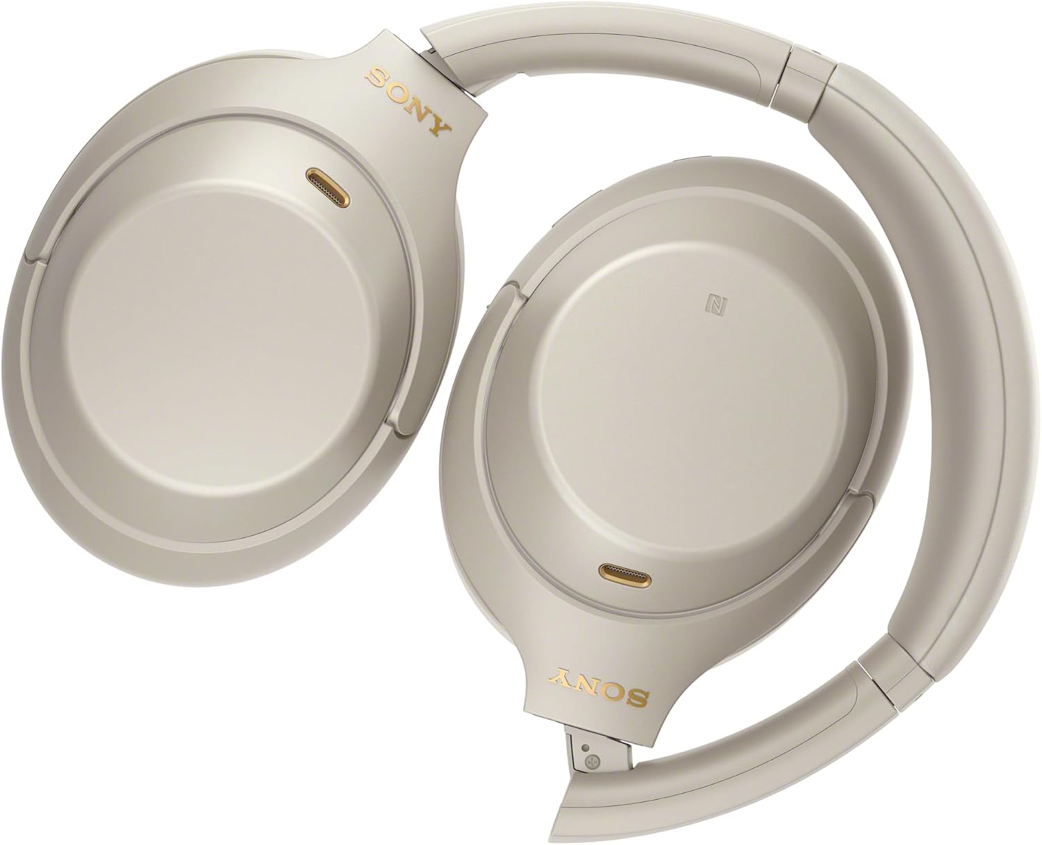 Sony WH-1000XM4 Wireless Industry Leading Noise Canceling Overhead Headphones with Mic for Phone-Call and Alexa Voice Control, Silver (Renewed)