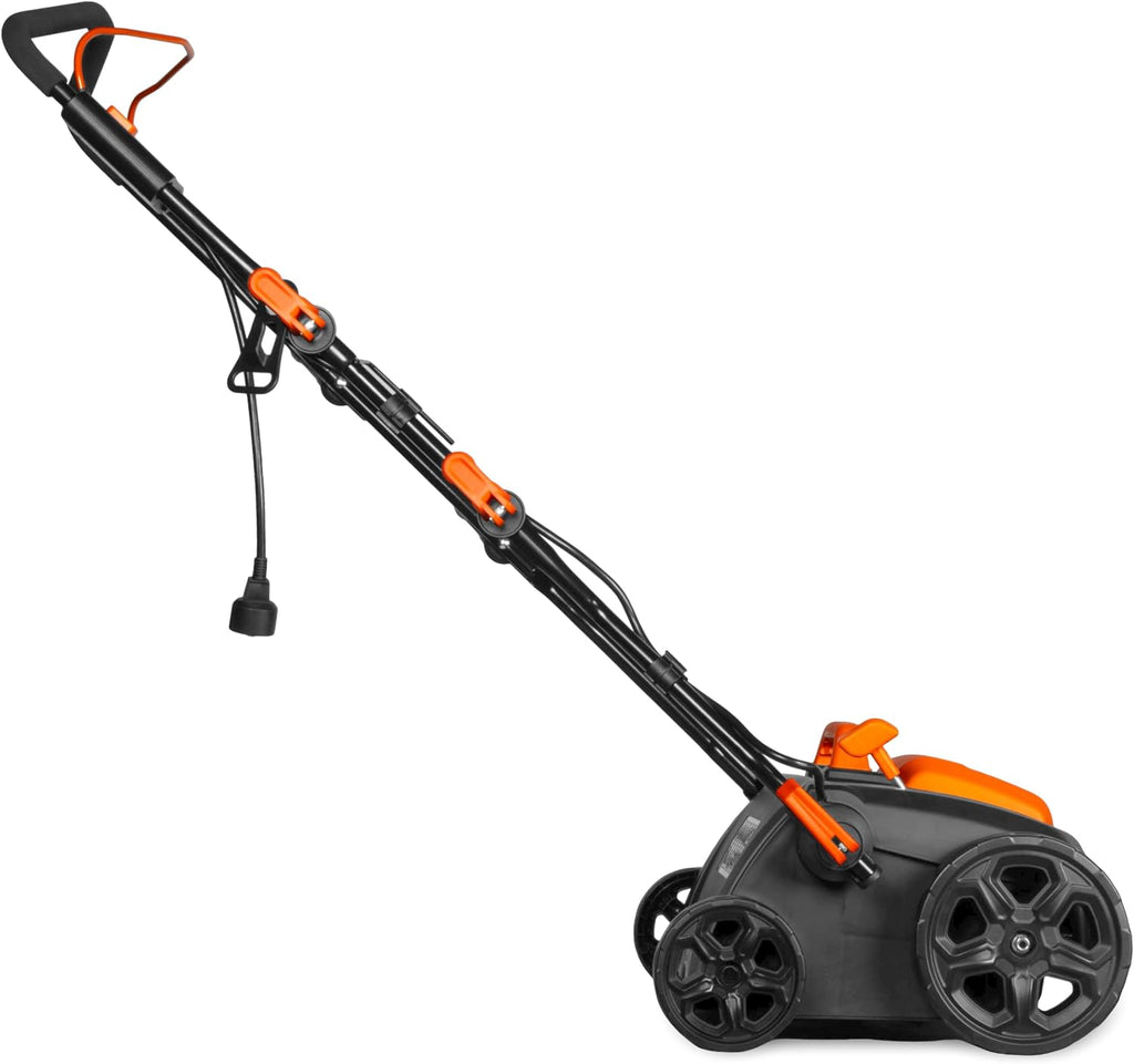 Wen 15-Inch 15-Amp 2-in-1 Electric Dethatcher and Scarifier with Collection Bag (DT1526)