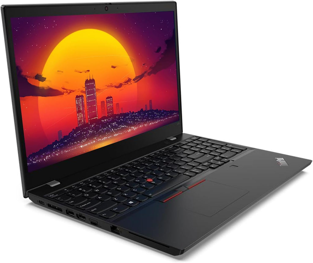 Lenovo ThinkPad L15 Gen 2 Business Laptop, 15.6 HD, AMD Ryzen5 5600 up to 4.40 GHz, 16 GB DDR4 RAM, 512 GB SSD, Windows 11, Black, WiFi (Renewed)