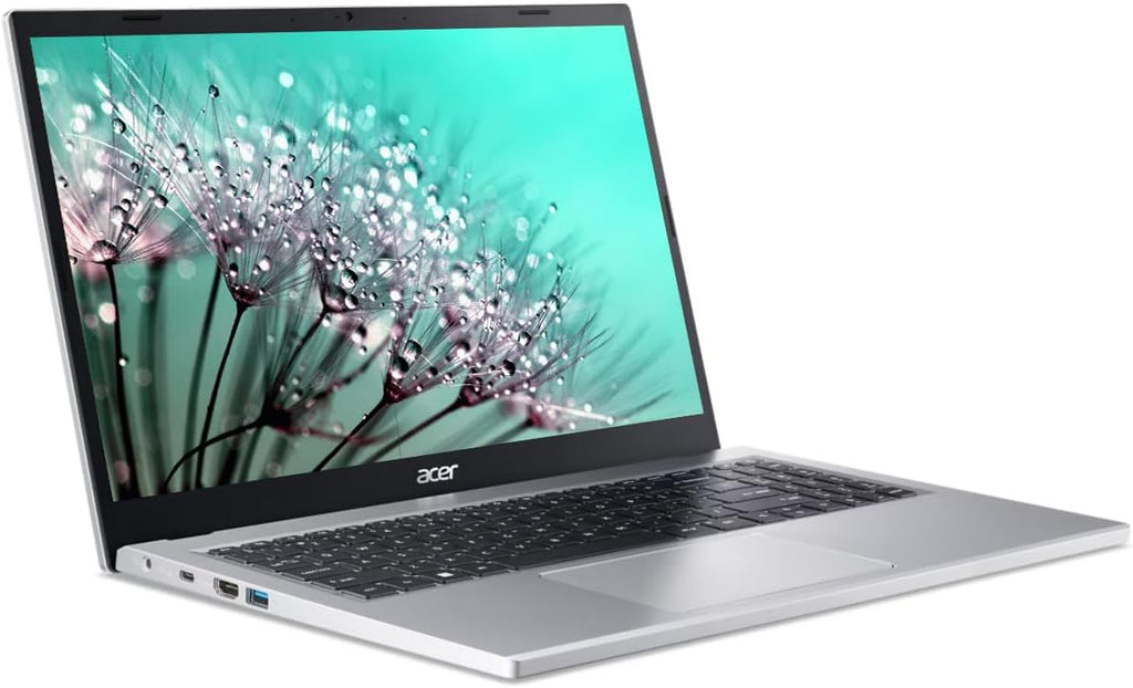 acer Portable 15.5'' FHD Micro-Edge IPS Laptop, Ryzen 5 Processor Up to 4.29GHz, 8GB DDR5, 512GB SSD Storage, HDMI, Super-Fast 6th Gen WiFi, Windows 11 OS, Dale Silver, Renewed