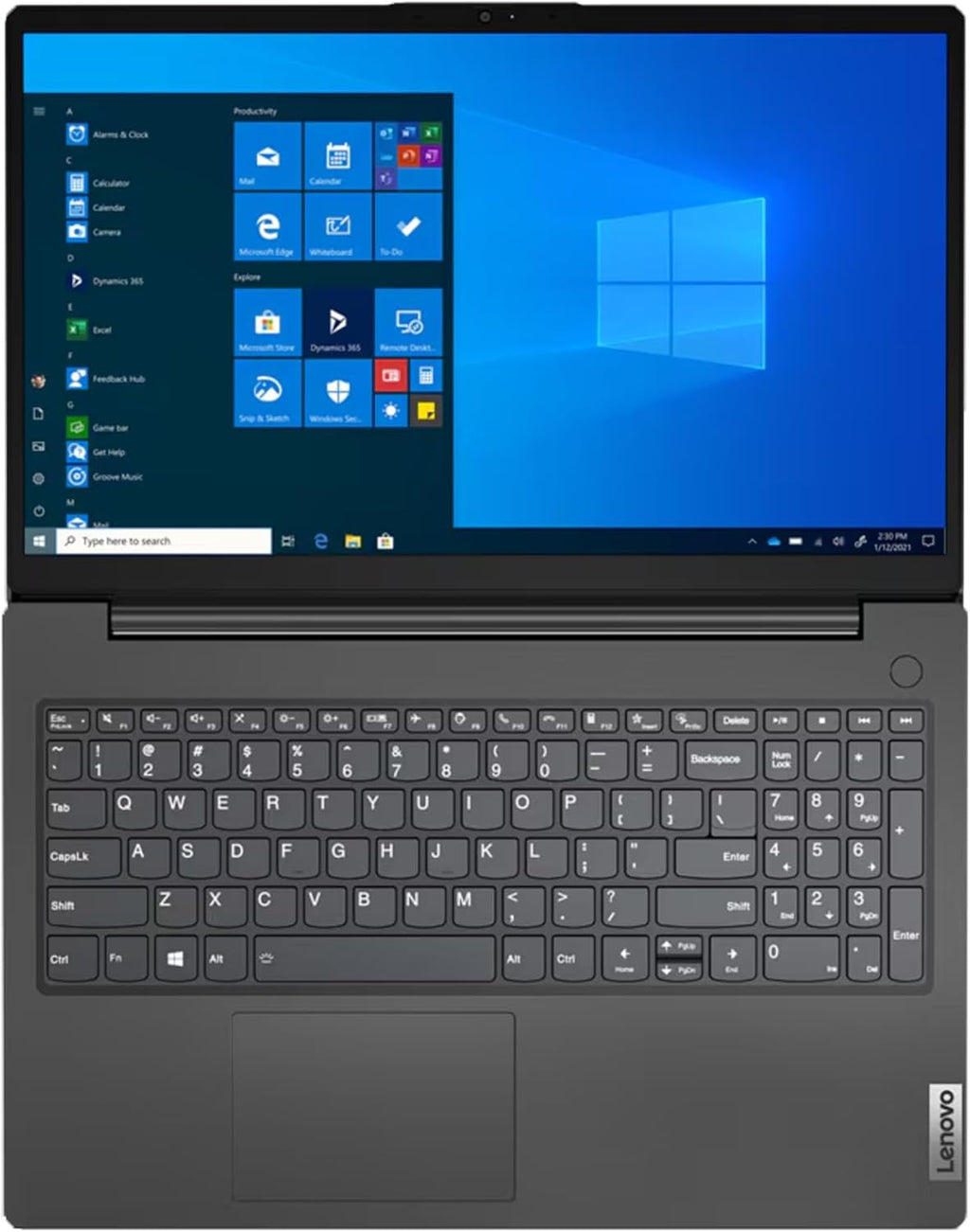 Lenovo V15 Business Laptop, 15.6' FHD Anti-Glare Display, Intel Celeron N4500 Processor, 32GB RAM, 512GB SSD, Wi-Fi, Ethernet, USB-C, HDMI, Webcam, Windows 11 Pro