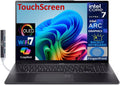 acer Swift 16 AI Laptop Copilot + PC 16.0' Touch OLED 2.8K Display (Intel Ultra 7-256V (Beats i9-14900k), 16GB LPDDR5X, 1TB SSD, Backlit KB, Fingerprint, 2 TB 4, Win 11 Pro) w/DKZ USB Port Expander