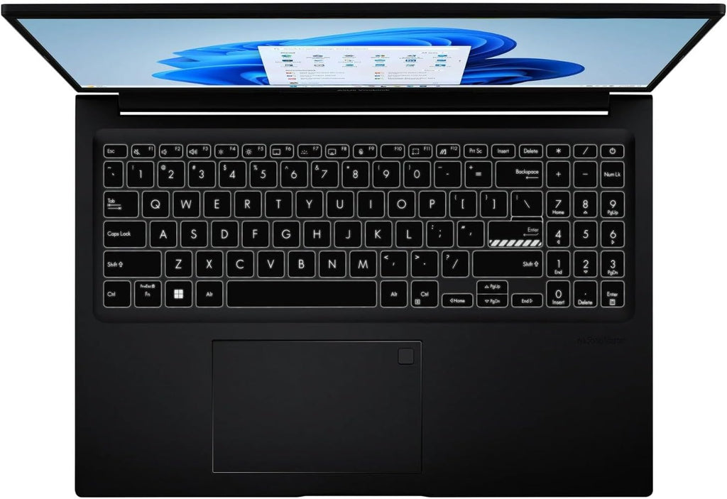 ASUS Vivobook 16' WUXGA Laptop Intel Core i7-1355U 16GB RAM 512GB SSD Intel Iris Xe Graphics Lightweight Portable Notebook Black Windows 11