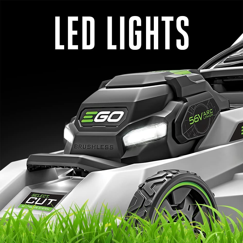EGO POWER+ Electric Lawn Mower, Self-Propelled Cordless with Select Cut and Touch Drive, Battery and Charger Not Included – LM2130SP