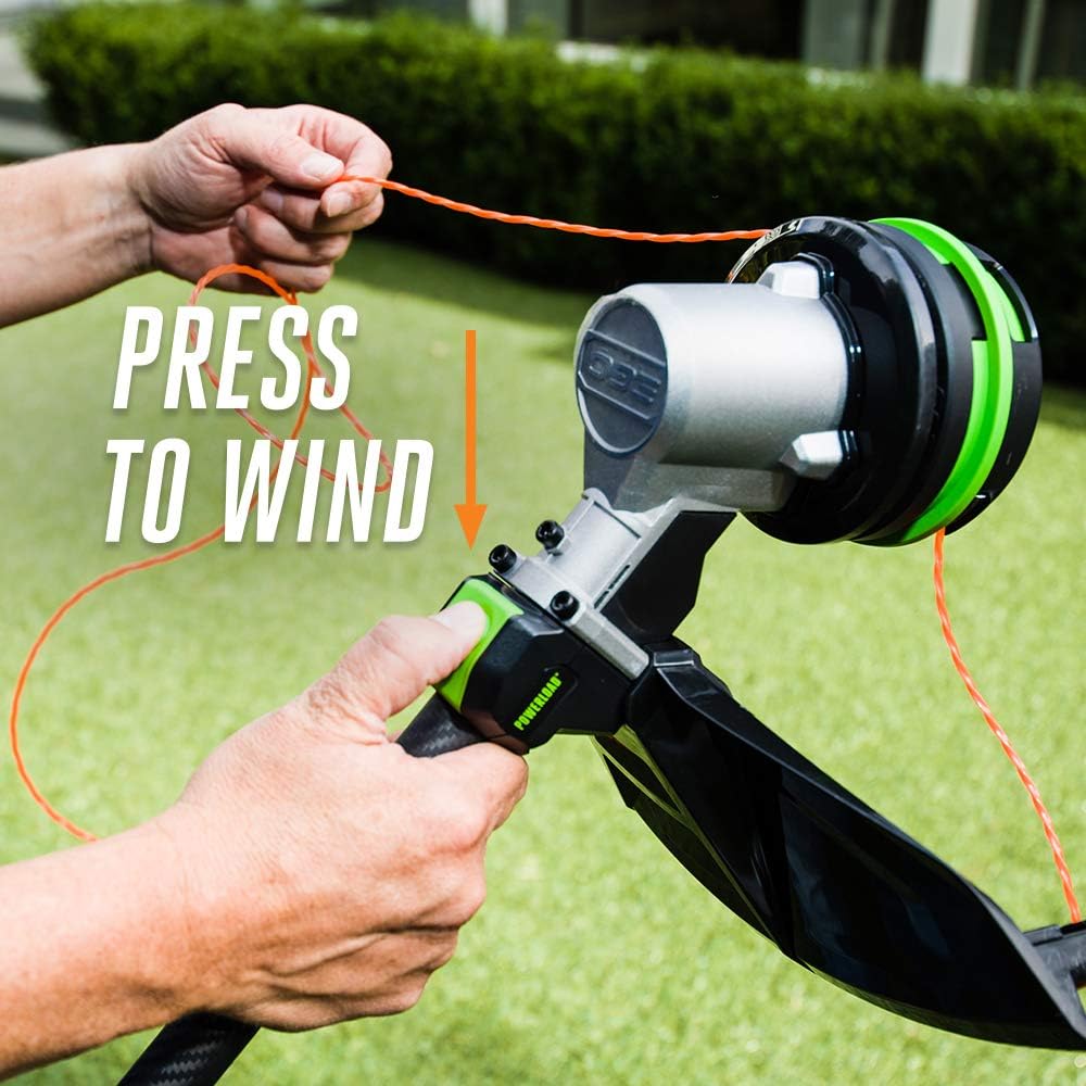 EGO POWER+ String Trimmer, Battery Powered, 15' Trimmer for Weeds and Grass with POWERLOAD and Carbon Fiber Split Shaft, Includes 56V 2.5Ah Battery and Charger - ST1521S