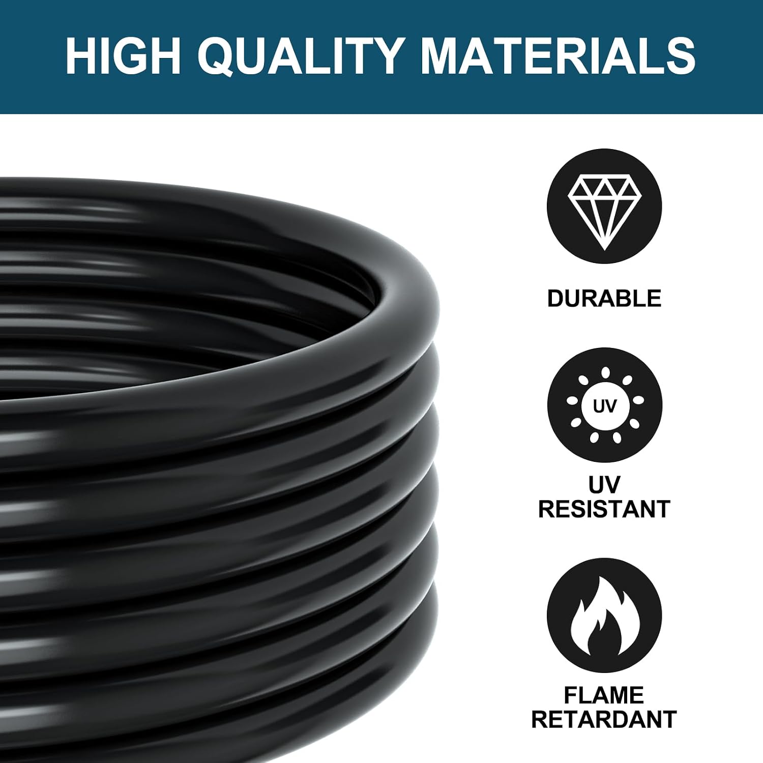 STRIGHT 100FT RV Extension Cord 30 Amp, RV Power Extension Cord NEMA TT-30P Male to TT-30R Female Heavy Duty 10 Gauge STW 3-Wire for RV Trailer Campers 125V, 3750W, ETL Listed (100FT 30AMP)