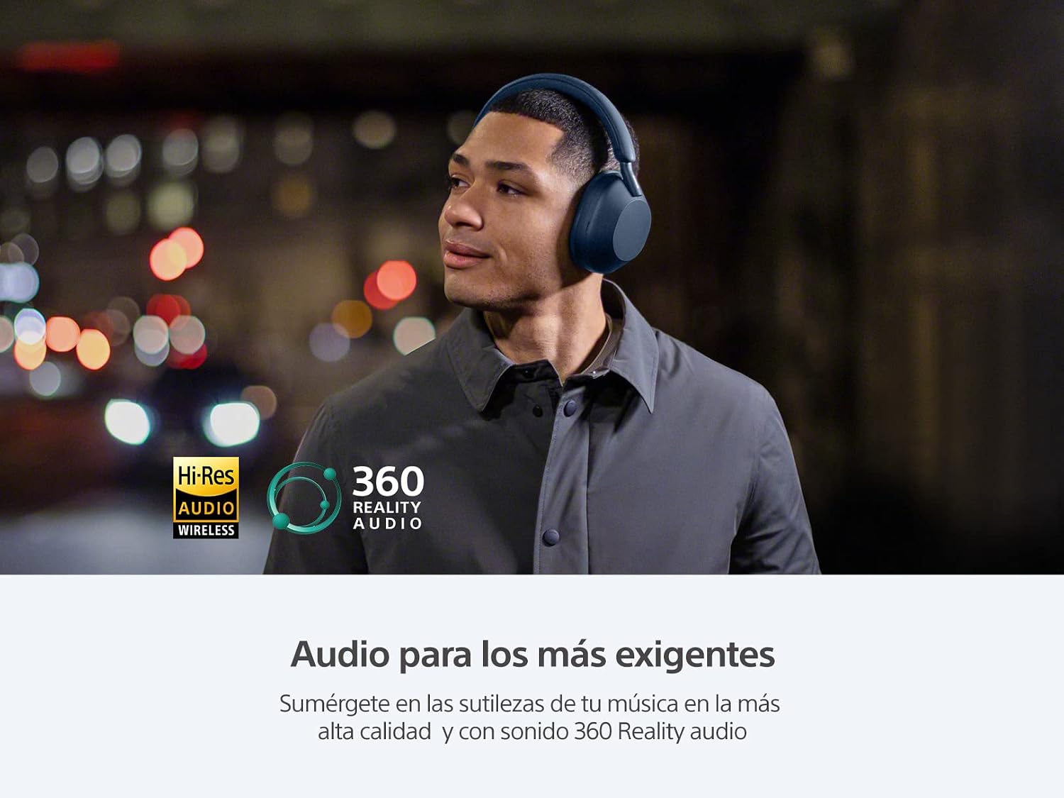 Sony WH-1000XM5 Noise Canceling Wireless Headphones - 30hr Battery Life - Over-Ear Style - Optimized for Alexa and Google Assistant - Built-in mic for Calls (Blue) - International Version No Warranty