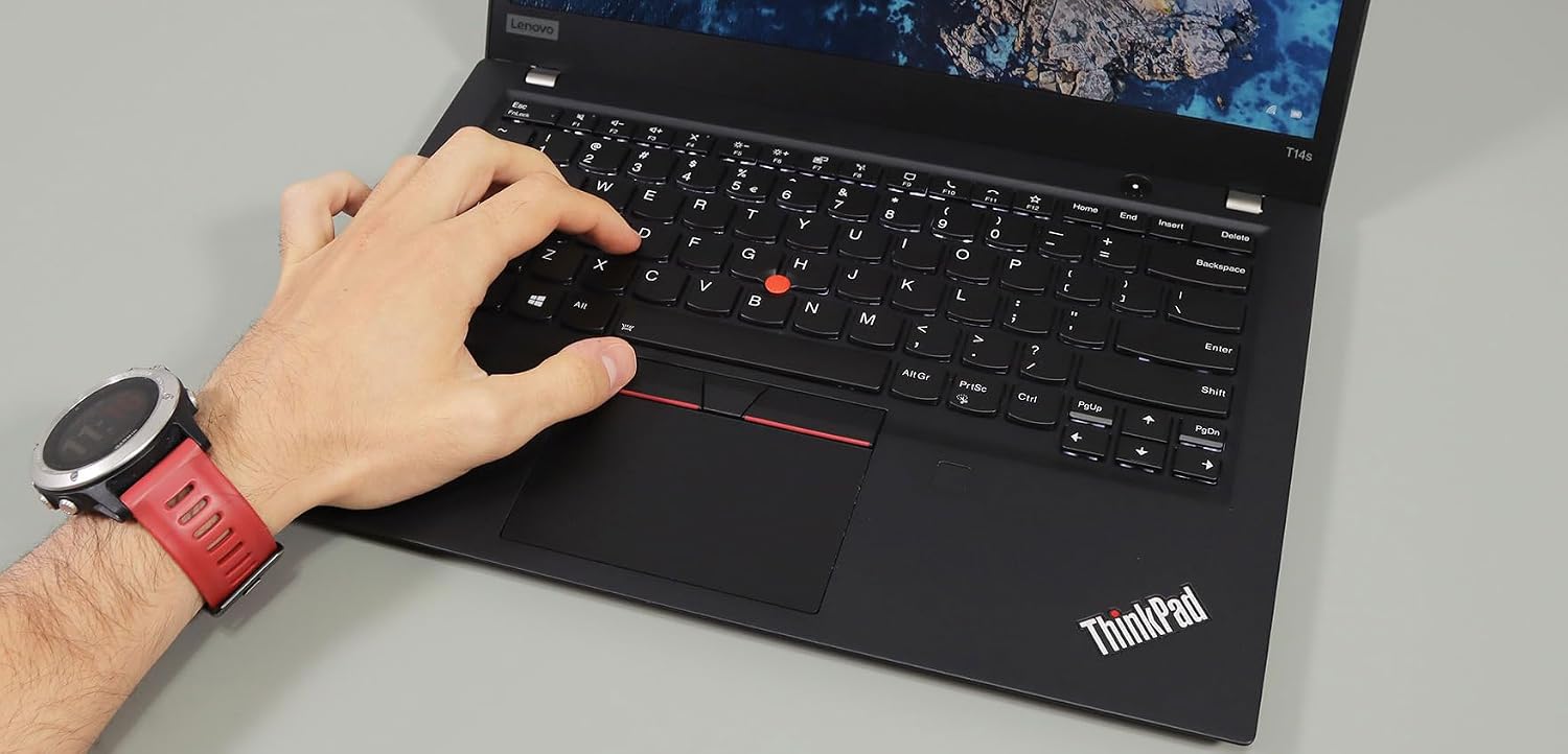 Lenovo ThinkPad T14s Gen 1 14-Inch FHD Laptop Computer, Intel Core i7-10510U, 16GB DDR4 RAM, 512GB SSD, Thunderbolt 3, Windows 11 Pro (Renewed)