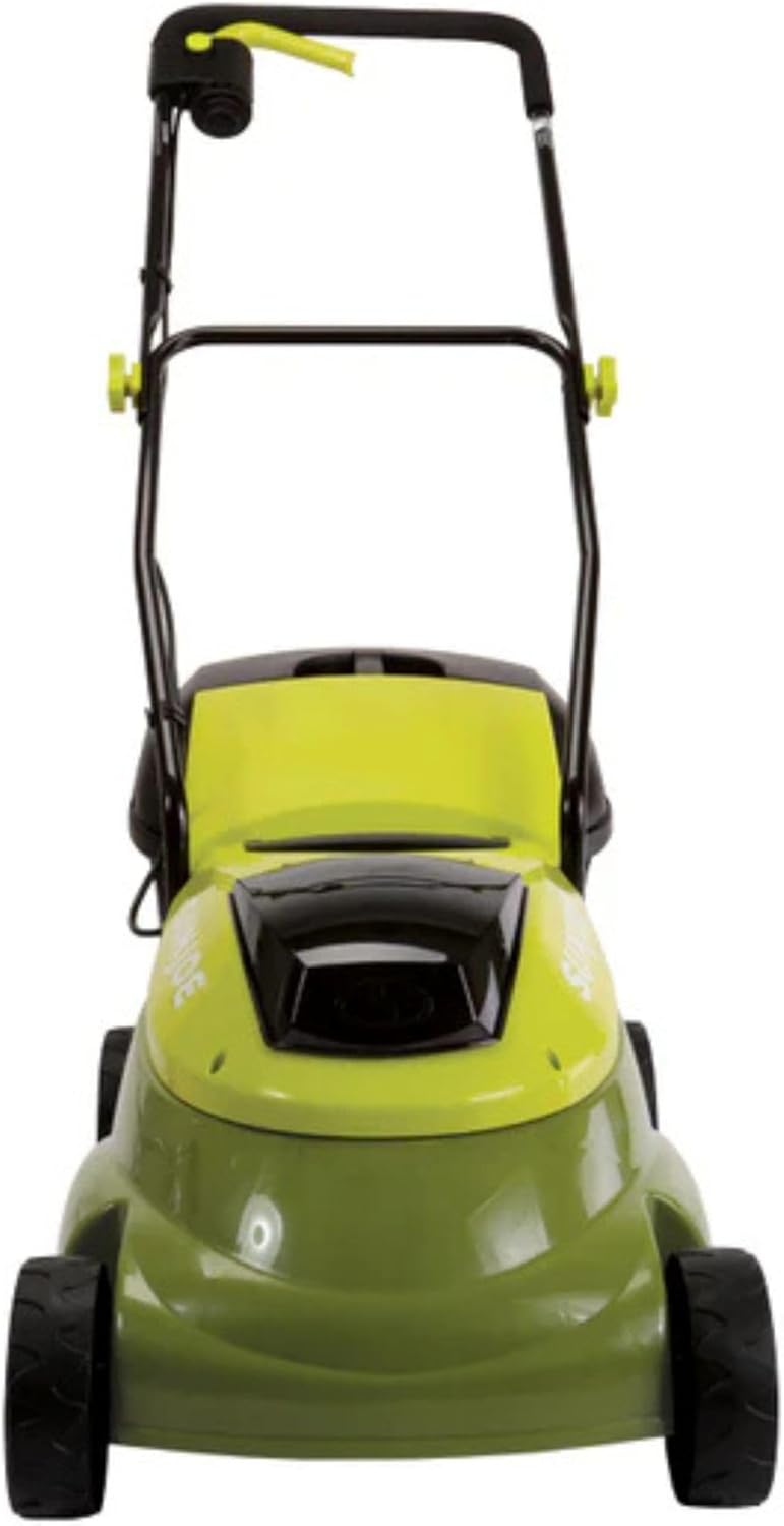 Sun Joe MJ24C-14-XR 24V IONMAX Walk-Behind Lawn Mower with 600W Motor, 14-Inch Mowing Width, Includes Collection Bag, Battery, and Charger