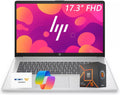 HP 17 Inch Laptop 2026 Edition, 17.3' FHD IPS Display, AMD Ryzen 5 7000 Series CPU (Beats Intel 13th i7-1355U), Copilot Key, 4GB RAM, 128GB SSD, Windows 11 with Office 365 for The Web, no Mouse
