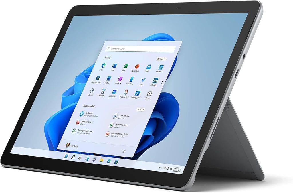 Microsoft Surface Go 2-10.5' Touch-Screen - Intel Pentium 8GB Memory - 128GB SSD - WiFi - Platinum Windows 11 PRO (Renewed)