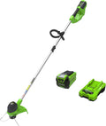 Greenworks 40V 12' Cordless String Trimmer, 0.065' Dual Line with Auto Feed, Variable Speed, Lightweight Weed Eater, 3-Year Warranty
