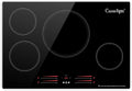 30 Inch Induction Cooktop, 4 Burner Built-In Electric Stove Top, Fast Heating with Power Boost, Touch Control, 9 Power Levels, Child Lock & Timer, Modern Kitchen Upgrade