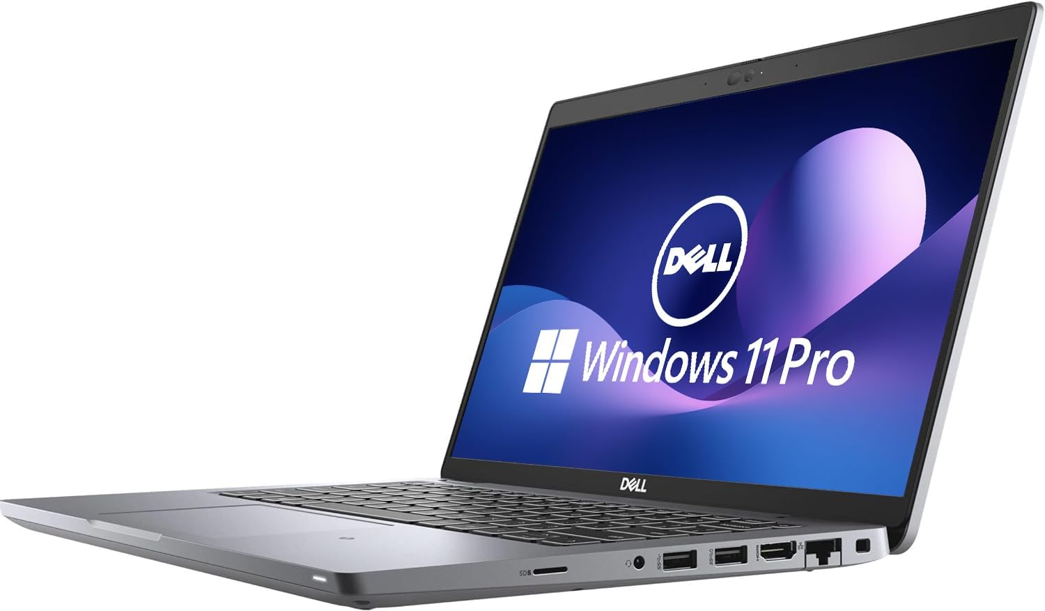 Dell Latitude 5420 14' FHD Business Laptop Computer, Quad-Core i7-1185G7 Notebook PC, 16 GB DDR4 RAM, 512 GB SSD, Webcam, HDMI, Windows 11 Pro (Renewed)