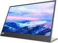 Lenovo L15 Portable Monitor, 15.6' Display, Full HD Resolution, IPS Panel, 250 nits Brightness, 60Hz Refresh Rate, USB-C Ports, Height-Adjustable Stand, Flicker-Free Technology, Grey