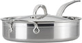 ProBond Forged 3.5-Quart Professional Clad Stainless Steel Sauté Pan with Lid