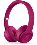 Beats by Dre Solo 3 Wireless On Ear Headphone Neighborhood Collection Brick Red (Renewed)
