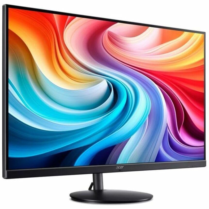 acer EB321HQU C3 32' Class WQHD LED Monitor - 16:9 - Black