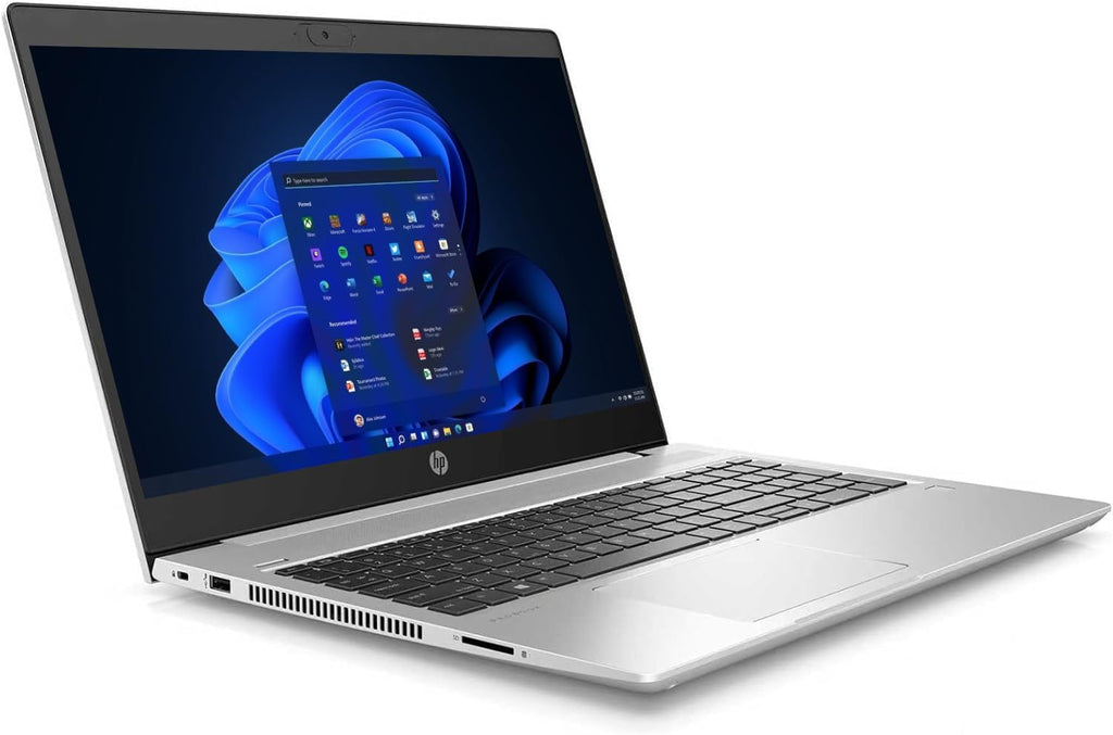 HP ProBook 450 G7 15.6' 1920x1080 FHD Notebook, Intel Core i5-10210U 4 Core, 16GB RAM, 256GB NVMe SSD, HDMI, USB-C, Webcam, Windows 11 Pro (Renewed)