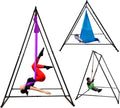 KT Dedicated Stand Frame For Aerial Yoga And Therapy Sensory Hammock Model KT1.1520YG. Foldable, Portable, Height Adjustable, Stable and Durable Upgraded Yoga Swing Stand Frame
