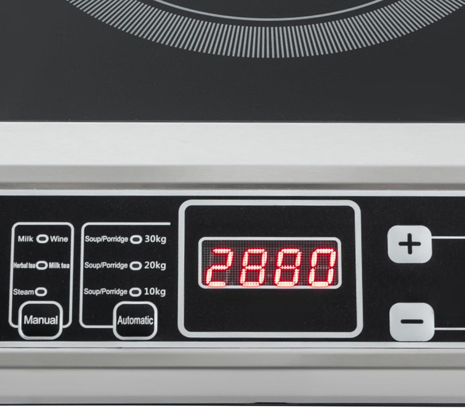 Portable Induction Cooktop Burner, 3500W Professional Induction Hot Plate with IGBT Heating Technology, Countertop Electric Stove Burner for Kitchen, Outdoor Camping, RV