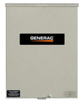 Generac 200-Amp Generator Transfer Switch, Automatic Smart Transfer Switch, 120/240V Single Phase, NEMA 3R Enclosure, Power Management for Standby Generators