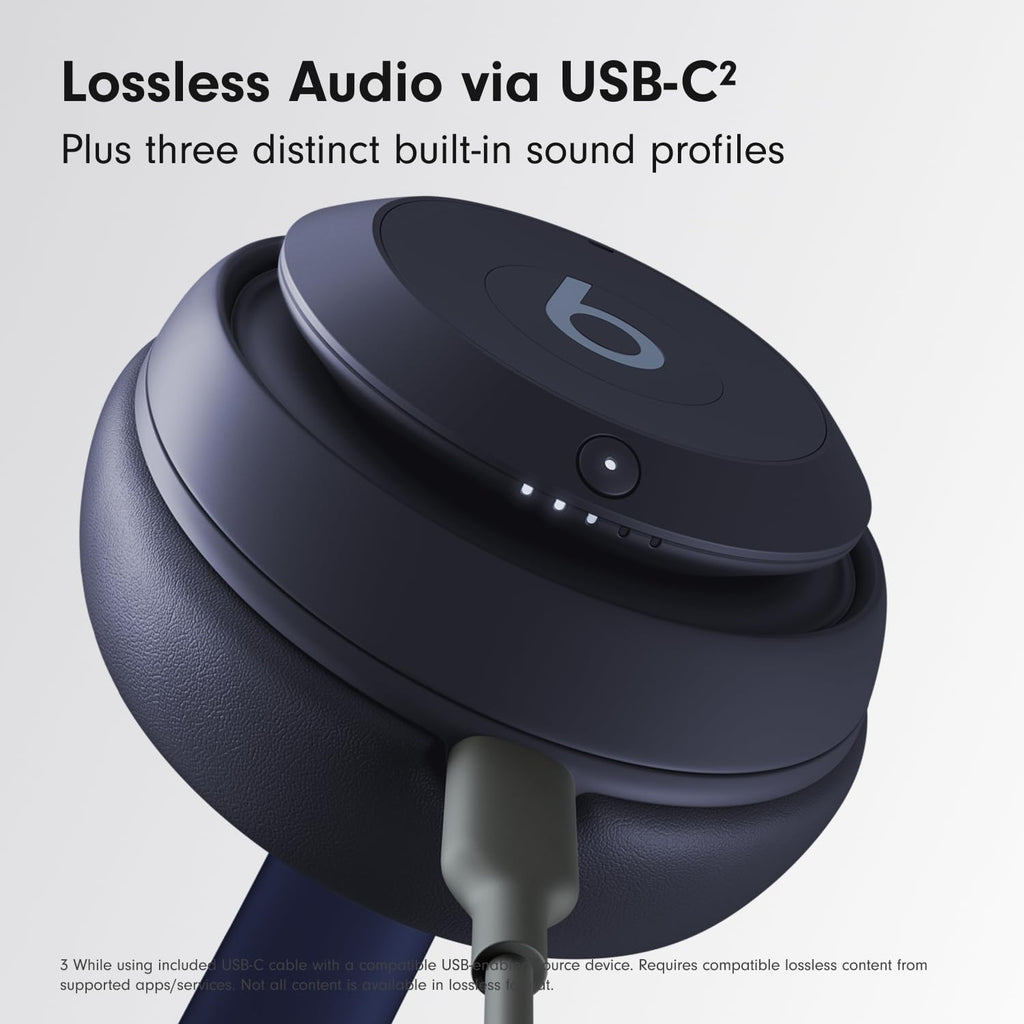 Beats Studio Pro (Renewed Premium) Wireless Bluetooth Noise Cancelling Headphones - Navy