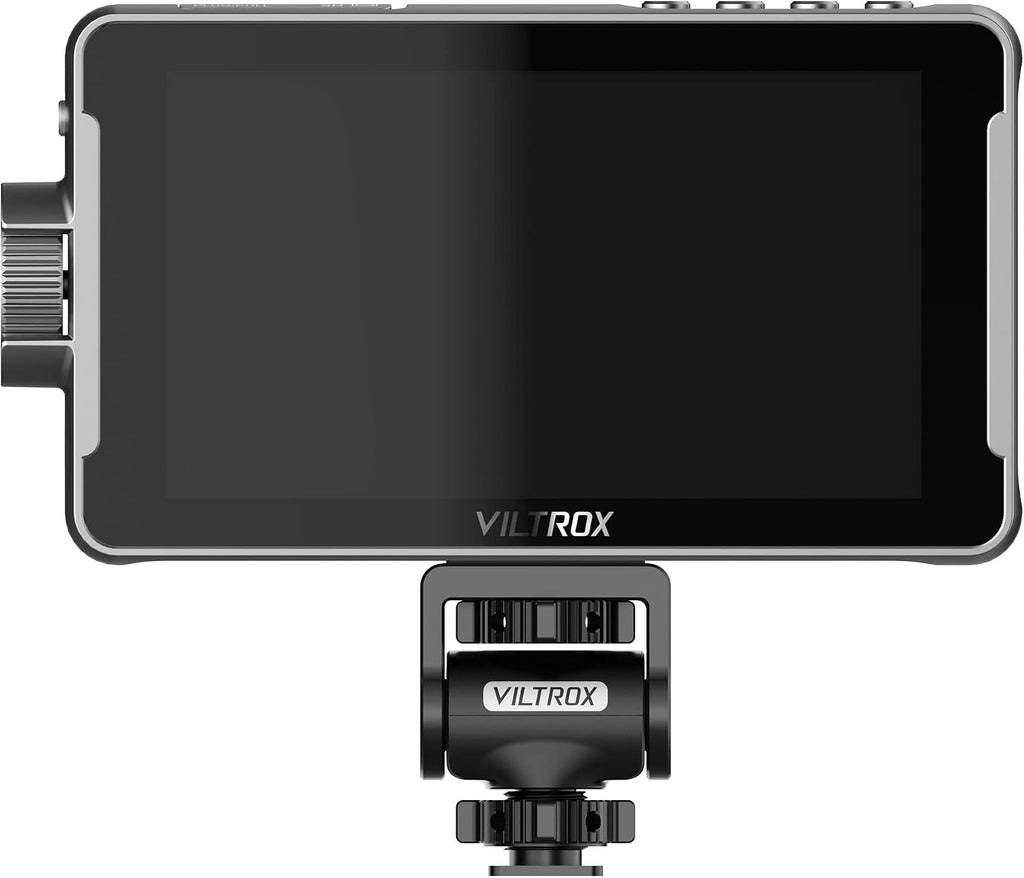 VILTROX 5.5 Inch 1200nits 4K 10bit HDMI Field Monitor, Touchscreen 3D LUT Portable Video Kit With Battery, On-Camera RGB Parade Histogram Waveform Focus Assist (DC-550 Pro)