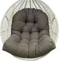 Egg Chair Cushion Hanging Basket Cushion,Swing Seat, Indoor and Outdoor Rocking Chair Pad for Hanging Chairs(Light Grey)
