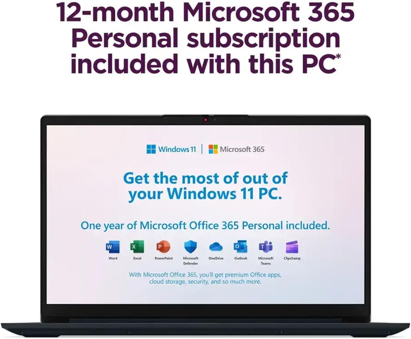 Lenovo IdeaPad 15.6 inch Laptop, 20GB RAM, 1.1TB Storage (1TB PCIe SSD + 128GB eMMC), Intel Celeron Dual Core Processor, Wi-Fi 6, w/WOWPC Recovery USB, Windows 11 with 1 Year Office 365 (Renewed)