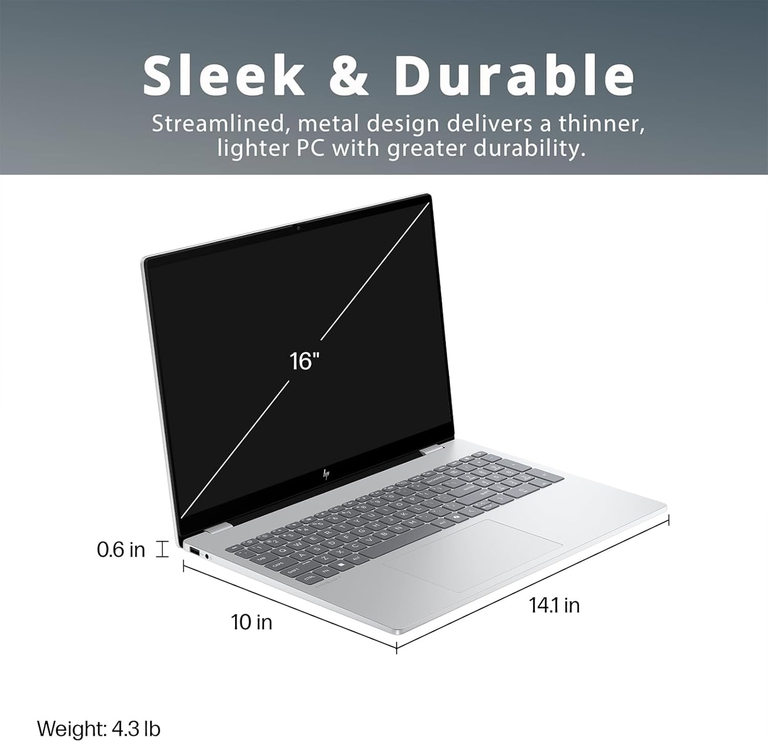 HP OmniBook 7 Touchscreen Laptop - 16inch 2K OLED 120Hz -Intel Core 9 270H Beat AMD Ryzen 9 8945H -64GB RAM -2TB SSD -Windows 11 Office 365 - Business Computadora Portátil PC AI Copilot 2025