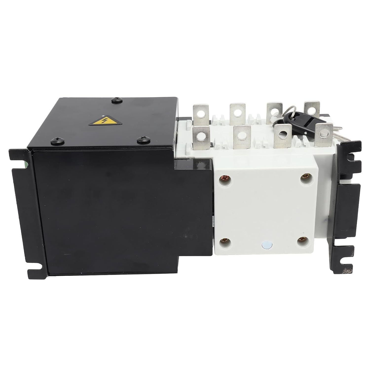 Generator Transfer Switch Dual Power Automatic Transfer Switch AC400V Advanced Technology Reliable Multi Protection for Home Office Buildings Public Places PC Material (125A)