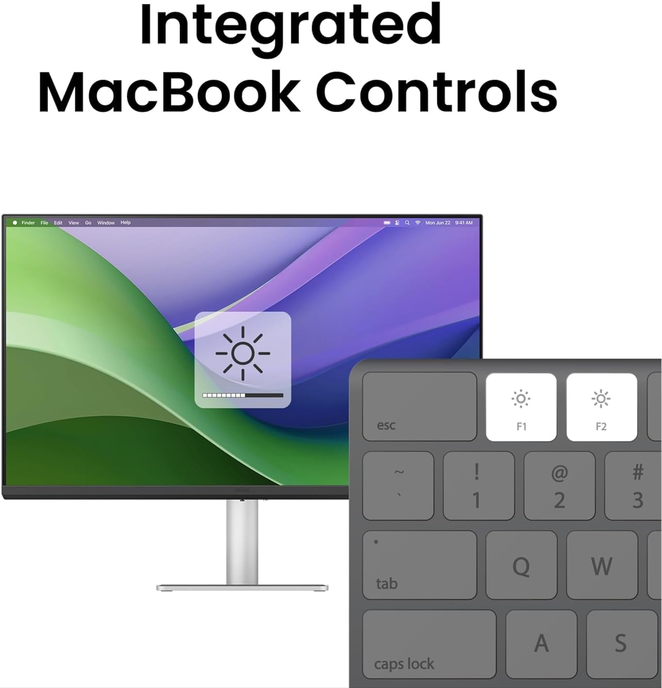 BenQ MA270UP 27' 4K 3840x2160 Monitor for MacBook® Pro/Air, Dual USB-C, 90W Power Delivery, Mac Color Match, USB Hub, Brightness & Volume Control on Mac, Height & Tilt Adjustable Stand, P3 Color Gamut