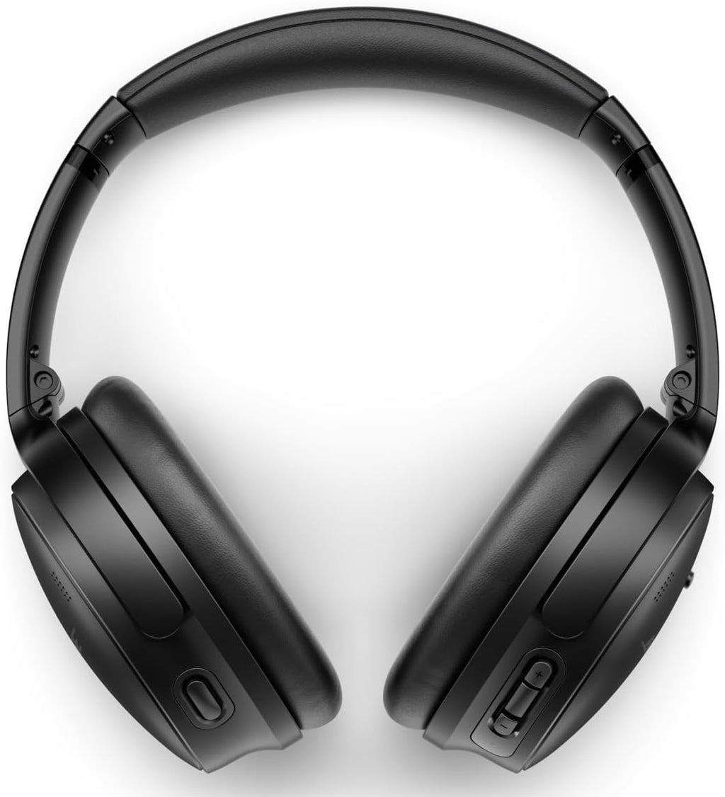 Bose QuietComfort 45 Wireless Bluetooth Noise Cancelling Headphones, Over-Ear with Microphone, Personalized Cancellation and Sound, Bundle Portable Charger