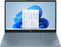 HP 15.6' Portable Laptop (Include 1 Year Microsoft 365), HD Display, Intel Quad-Core N200 Processor, 16GB RAM, 128GB Storage, Wi-Fi 6, Webcam, HDMI, Numeric Keypad, Windows 11 Home, Moonlight Blu