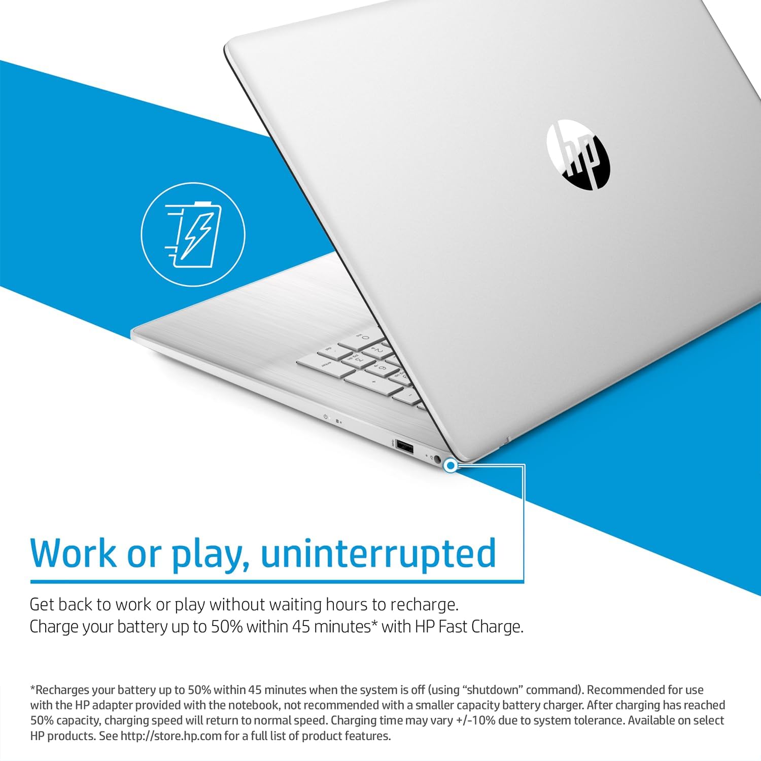 HP Latest Business Professional Laptop, 17.3' HD+ Touchscreen, Intel Core i5-1335U, 8GB RAM, 512GB SSD, Webcam, HDMI, FP Reader, Backlit KB, Wi-Fi 6, Windows 11 Pro, Silver