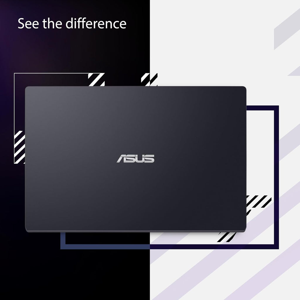 ASUS 15.6' Vivobook Go Slim Laptop, Thin & Portable for Student Study, Intel Dual Core N4500, 4GB RAM, 128GB SSD, Windows 11, Star Black, L510KA-ES04