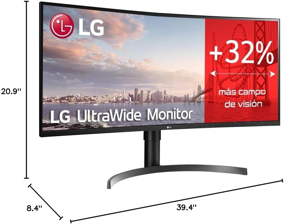 35'' Curved UltraWide QHD HDR Monitor with FreeSync™