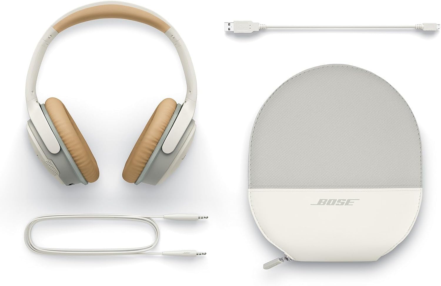 Bose SoundLink Around-Ear Wireless Headphones II (Renewed) (White)
