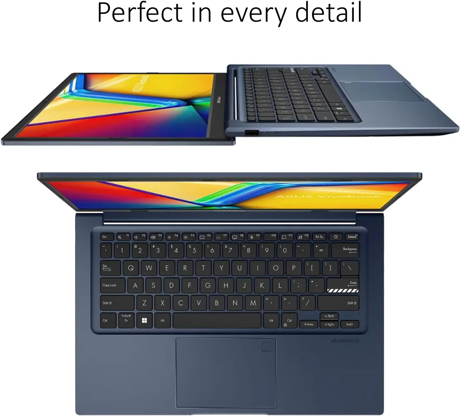 ASUS Vivobook 14 Inch Business Laptop | Intel 6-Core i3, 4.4GHz | Intel UHD Graphics | 8GB DDR4 RAM, 256GB SSD | FHD Anti-Glare IPS | WiFi 6 | 10HR Battery | Office 365 for the Web | Win 11