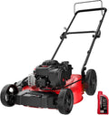 PowerSmart 21' Push Lawn Mower, B&S 125cc Engine, 2-in-1 Mulching and Side Discharge, Lightweight, Easy Assembly, Cordless Push Lawn Mowers for Garden Yard