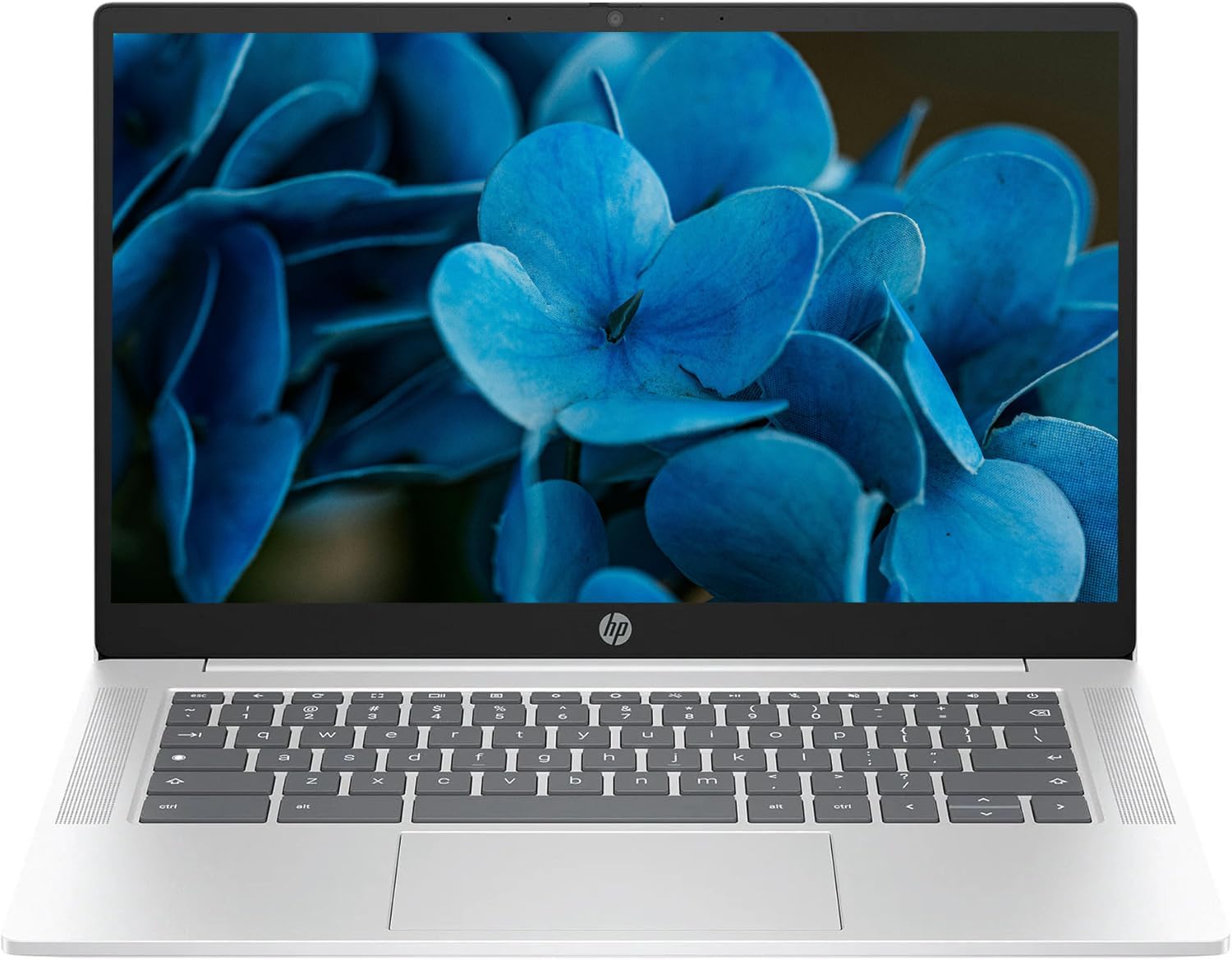 HP 2025 Lightweight Chromebook, 14'' HD IPS Display, Intel N Processor Up to 3.69GHz, 4GB LPDDR5 Ram, 128GB SSD, Super-Fast 6th Gen WiFi, Chrome OS, Dale Silver (Renewed)