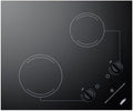 Summit CR2B223G 230V 2-Burner 21' Radiant Cooktop, Black