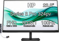 HP 24' FHD VA Monitor with 5 ms Response Time, Anti-Glare, Flicker Free, VESA Mount (100x100mm), HDMI, VGA & Dockztorm USB Port Expander, Black Color (2025 Latest Model)