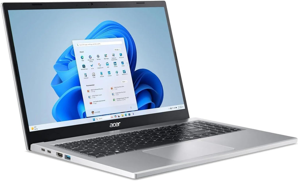Acer Aspire Go 15.6' Full HD IPS Touch Screen Laptop, AMD Ryzen 5-7520U Quad-Core Processor | 8GB LPDDR5 | 512GB NVMe SSD | Wi-Fi 6, Win 11 Pro with Free Microsoft Office 2024 Lifetime License, Silver